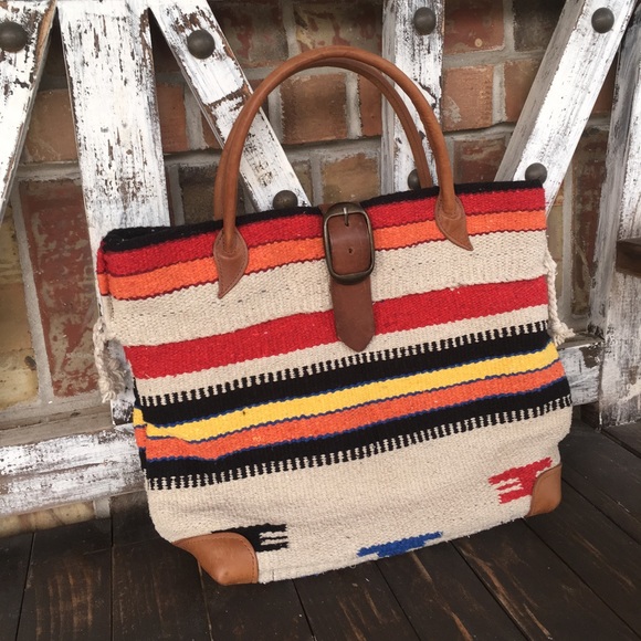 Two Bar West Handbags - 🎁🎅🏼👜Two Bar West / McFadin Navajo Wool Bag🌵